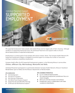 Supported Employment Flyer