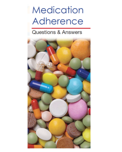 Medication Adherence Brochure