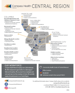 Central Region Map Flyer