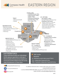 Eastern Region Map Flyer