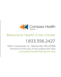 Wentzville BHCC Business Card