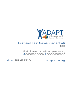 Adapt Business Card