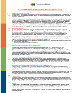 Treatment Recommendations