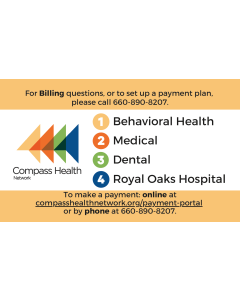 Billing Info Business Cards