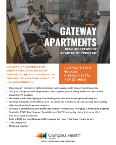 Gateway Apartments Flyer