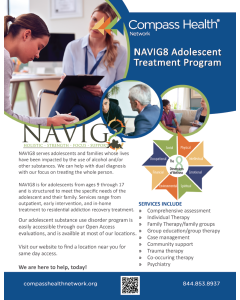 NAVIG Adolescent Program Flyer