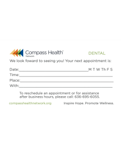 Southern Dental Appointment Business Cards
