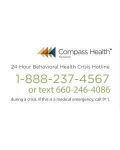 CHN Crisis Hotline Card